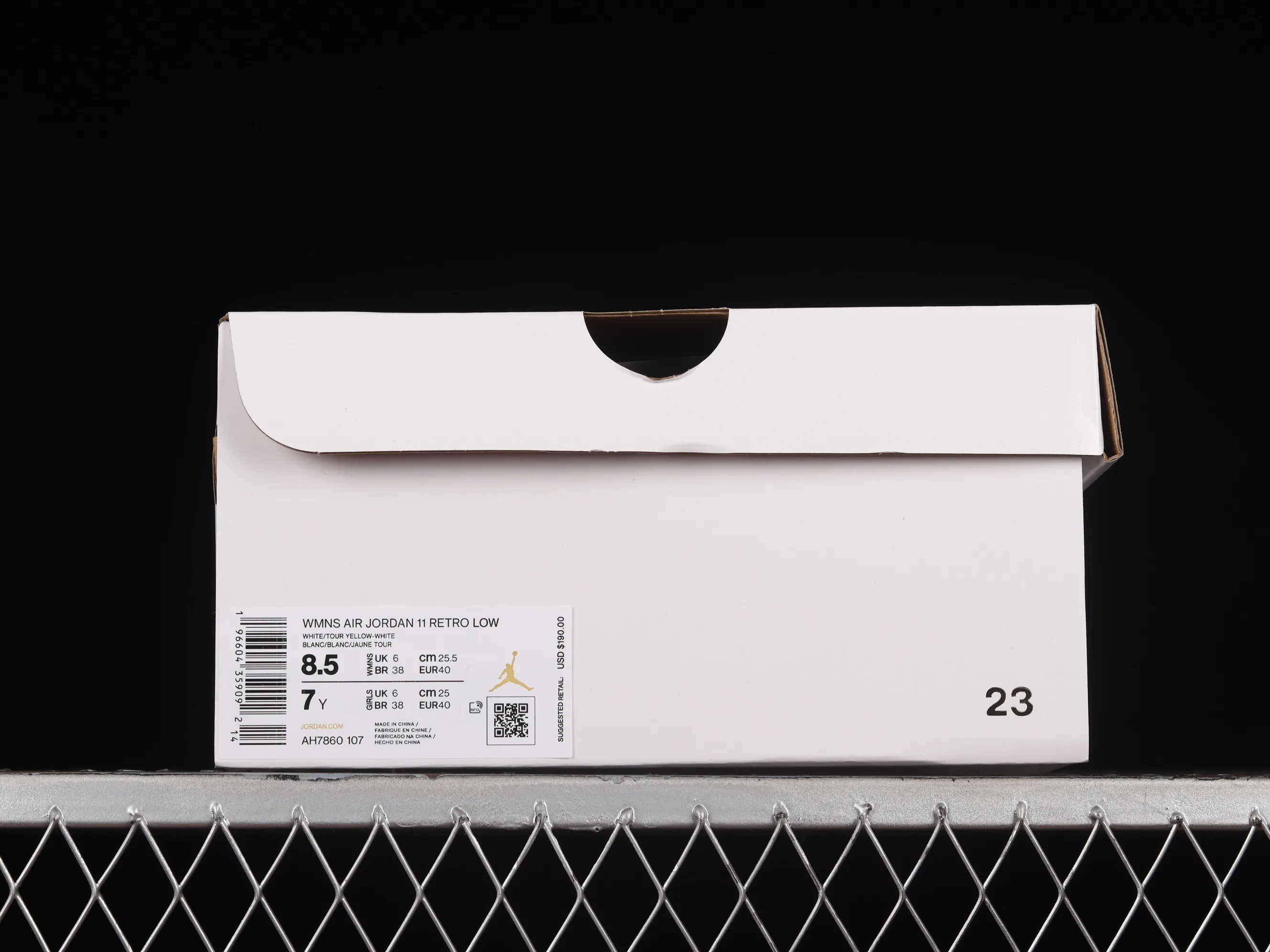 All categories Air Jordan Jordan series basketball shoes Air Jordan 11 pure original version Air Jordan AJ11 Low SE "Yellow Snakeskin" AJ11 Joe 11 yellow snake pattern genuine carbon AH7860-107